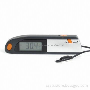 Car In/Out Thermometer with Fahrenheit or Celsius Reading